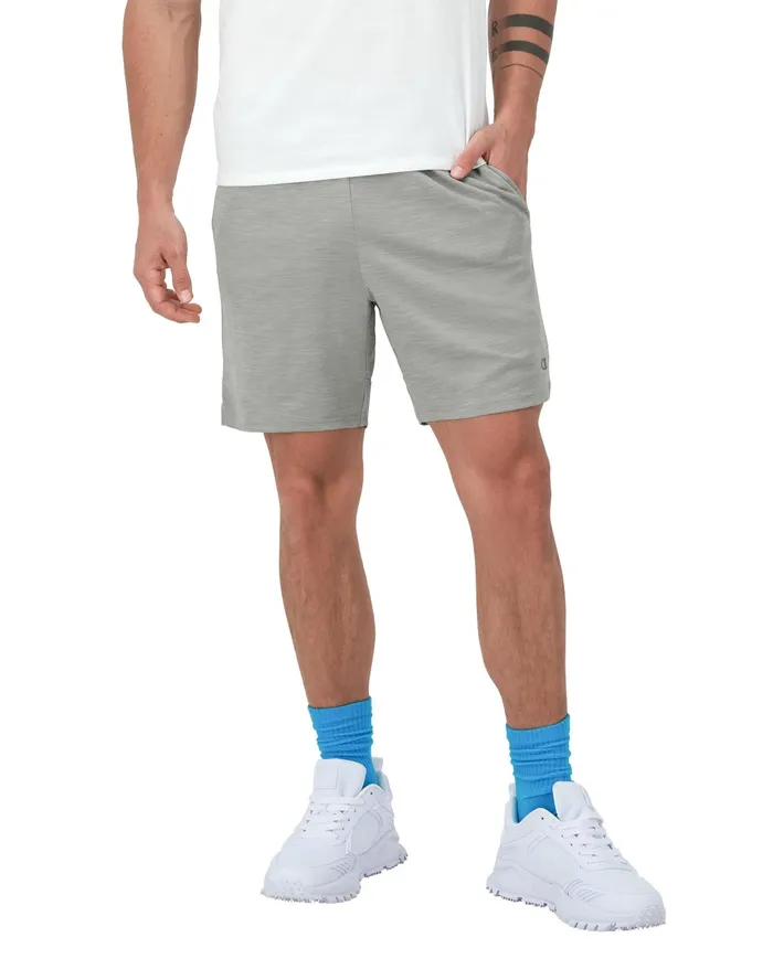 Sport Shorts Moisture Wicking 7034 Oxford Grey Men Champion Shorts