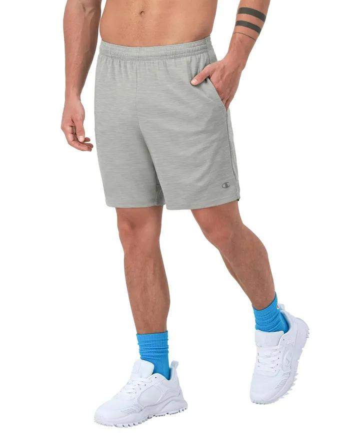 Sport Shorts Moisture Wicking 7034 Oxford Grey Men Champion Shorts