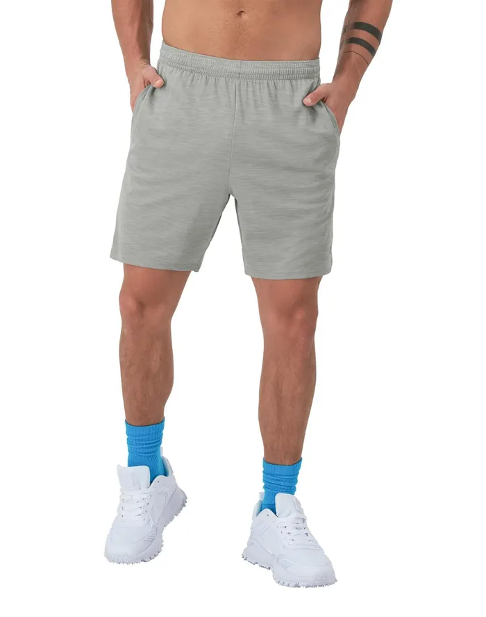 Sport Shorts Moisture Wicking 7034 Oxford Grey Men Champion Shorts