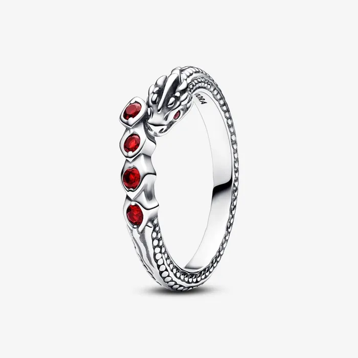 Stackable Rings Women Pandora Game Of Thrones Dragon Sparkling Ring