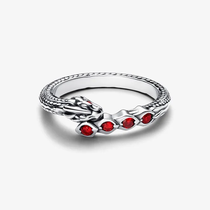 Stackable Rings Women Pandora Game Of Thrones Dragon Sparkling Ring