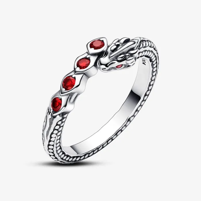 Stackable Rings Women Pandora Game Of Thrones Dragon Sparkling Ring