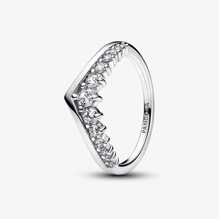 Stackable Rings Women Pandora Online Timeless Wish Floating Pav Ring Sterling Silver