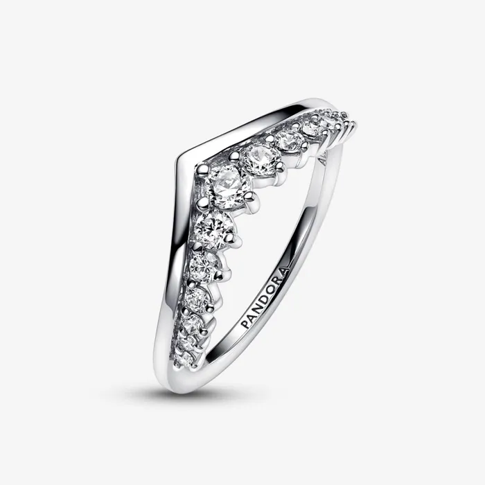 Stackable Rings Women Pandora Online Timeless Wish Floating Pav Ring Sterling Silver