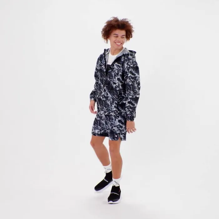 Stadium Packable Jacket Printed Mesh Camo Cargo Olive Men Champion Jackets