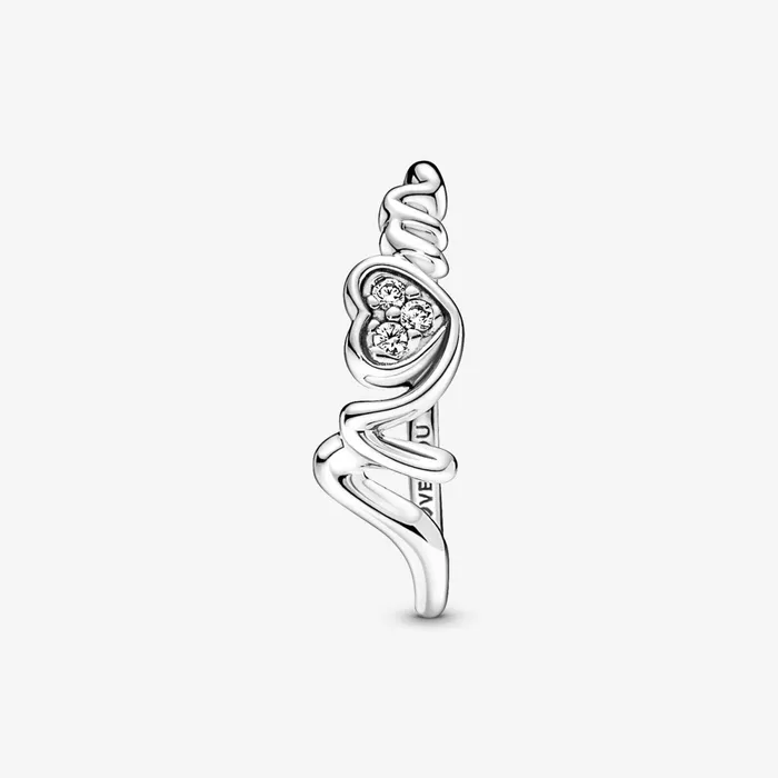 Statement Rings Women Pandora Mum Pav Heart Ring