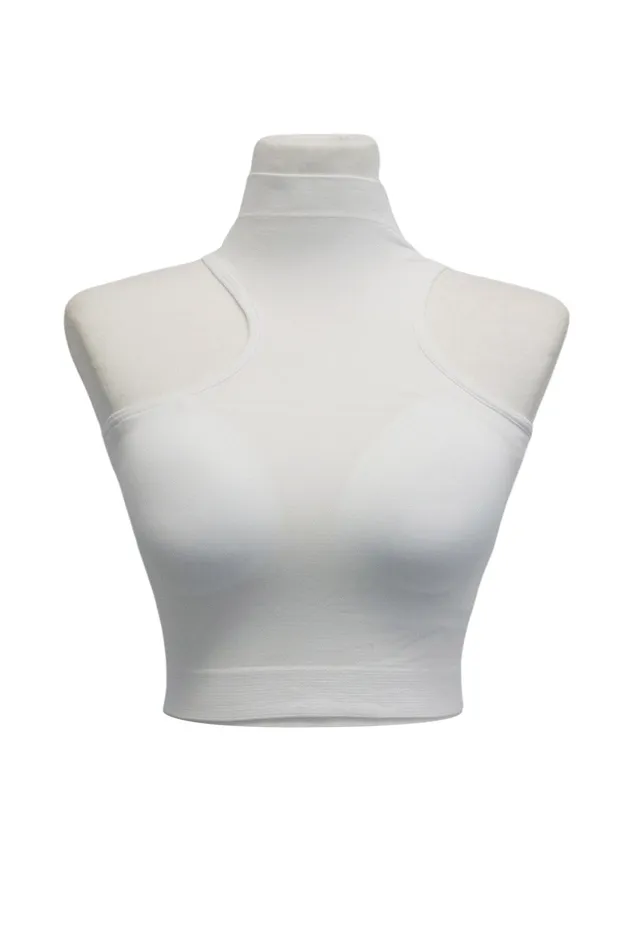 Storets Aerynn Asymmetric Cutout Top Women Crop Tops