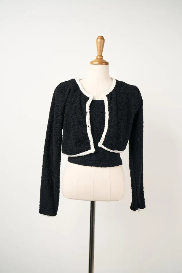 Storets Bella Top and Cardi Set Women Cardigan
