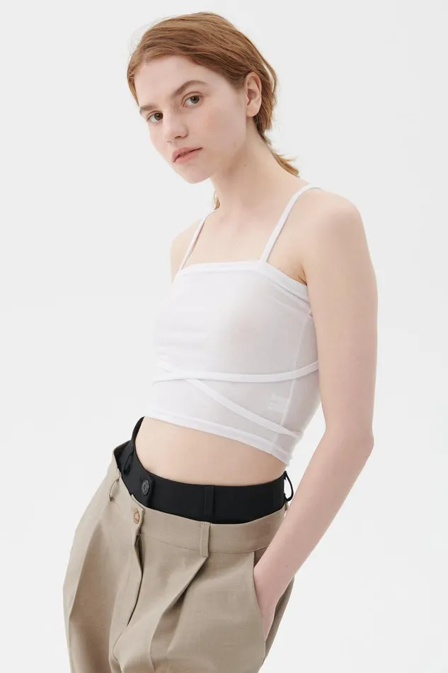 Storets Billie Strap Tube Top Women Tops