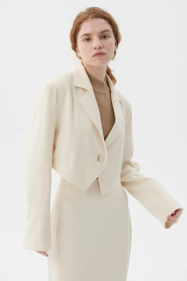 Storets Cheyenne Cropped Blazer Women Blazer Storets Cheyenne Cropped Blazer Women Blazer