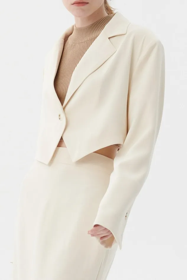 Storets Cheyenne Cropped Blazer Women Blazer Storets Cheyenne Cropped Blazer Women Blazer