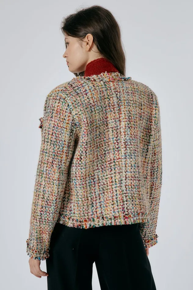 Storets Emily Tweed Jacket Women Jackets and Coats Storets Emily Tweed Jacket Women Jackets and Coats