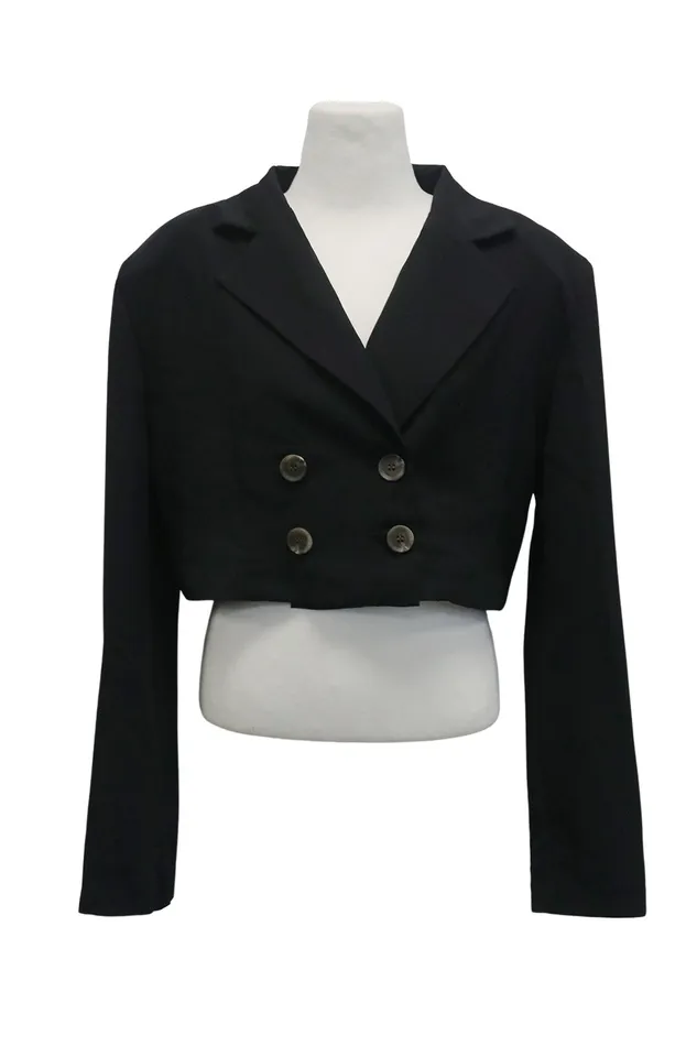 Storets Eva Double Breasted Padded Jacket Women Blazer