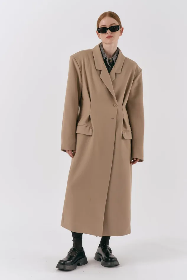 Storets Evie Oversized Coat Women Jackets and Coats