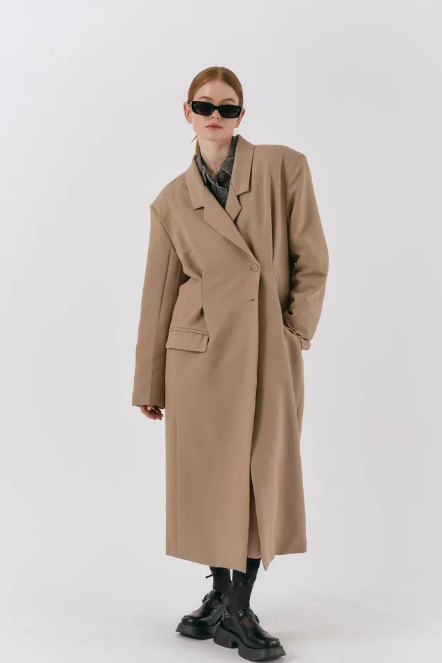 Storets Evie Oversized Coat Women Jackets and Coats Storets Evie Oversized Coat Women Jackets and Coats