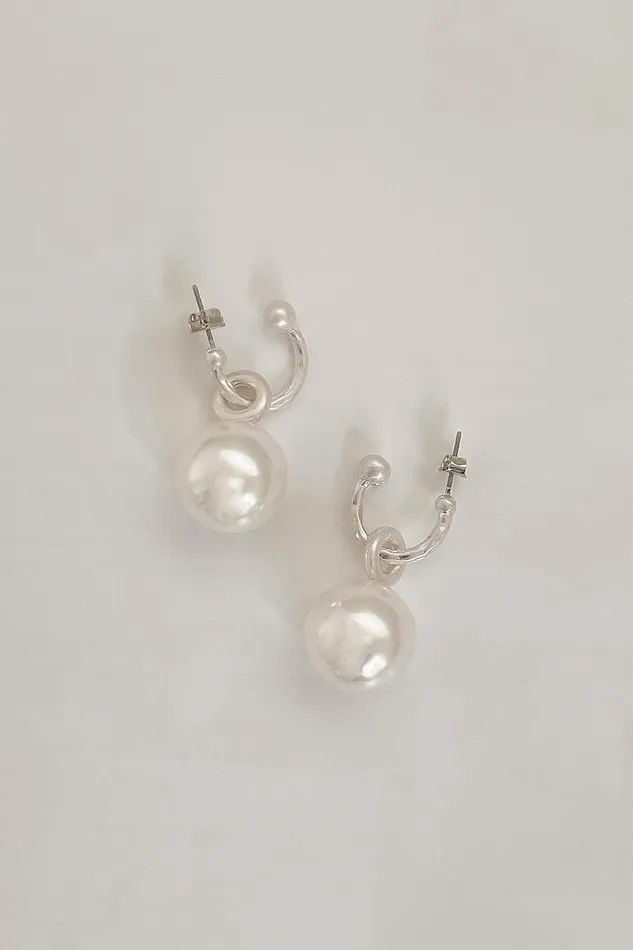 Storets Faux Pearl Ringering Earrings Women Jewelry