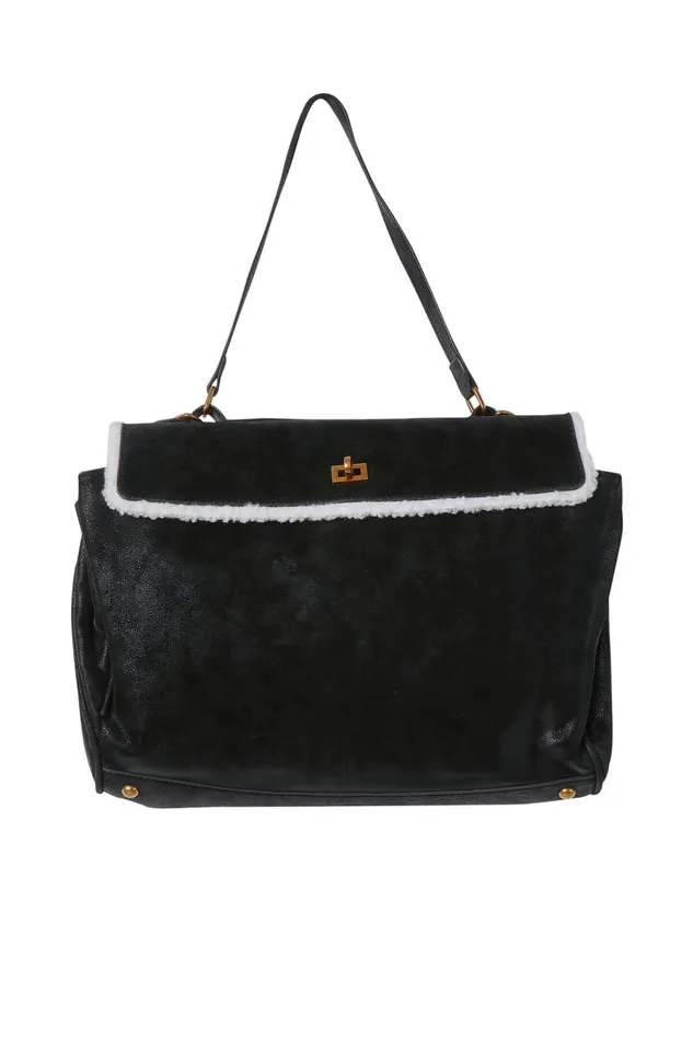 Storets Fuax Shearling Sherpa Bag Women Bags