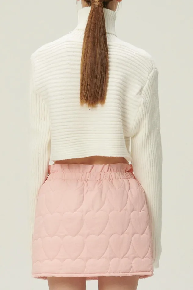 Storets Hannah High Neck Ribbed Sweater Women Sweaters and Knitwears