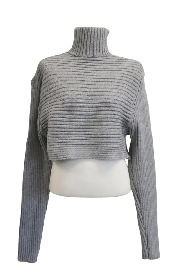 Storets Hannah High Neck Ribbed Sweater Women Sweaters and Knitwears