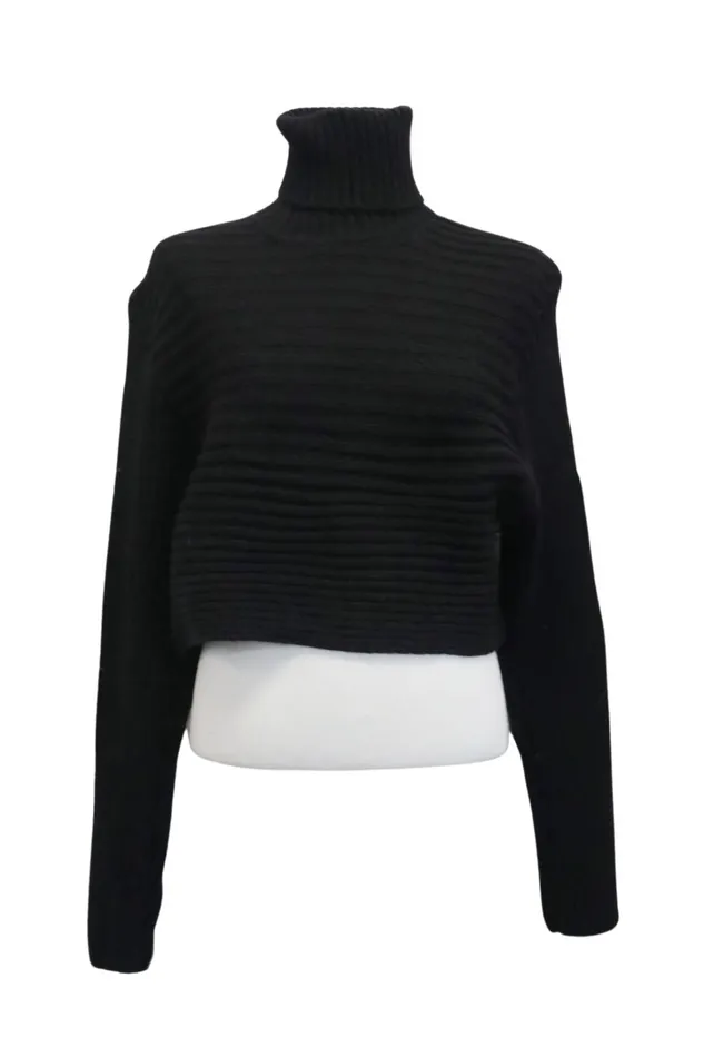 Storets Hannah High Neck Ribbed Sweater Women Sweaters and Knitwears