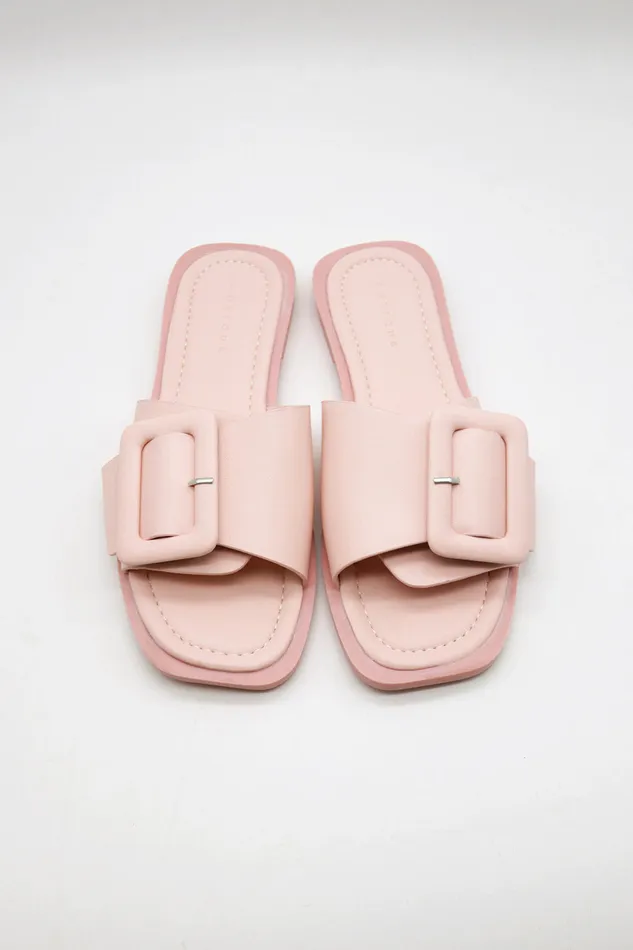 Storets Jamie Buckle Slippers Women Shoes