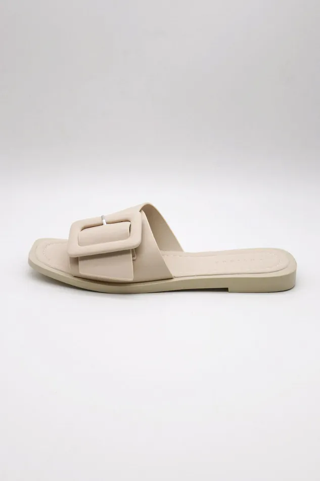 Storets Jamie Buckle Slippers Women Shoes