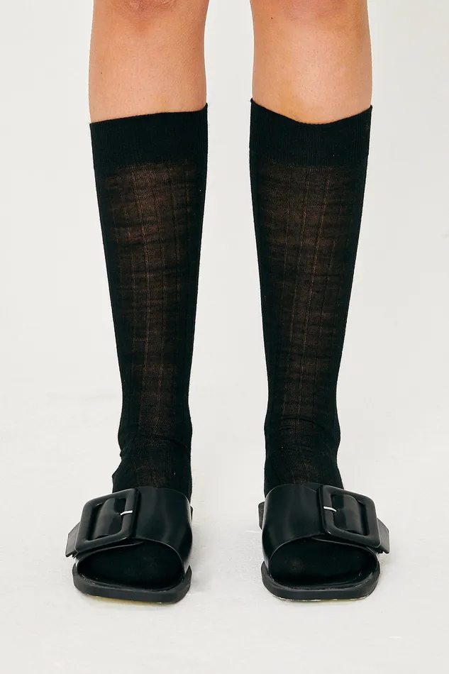 Storets Jamie Buckle Slippers Women Shoes