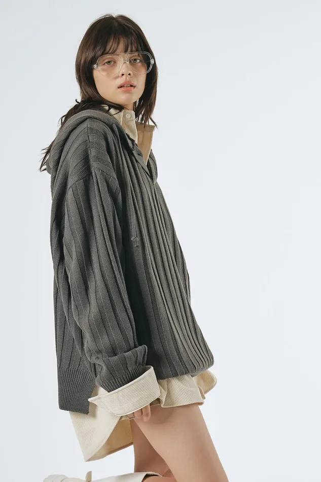 Storets Jenn Oversized Hoodie Sweater Women Sweaters and Knitwears