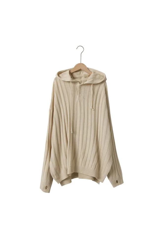 Storets Jenn Oversized Hoodie Sweater Women Sweaters and Knitwears