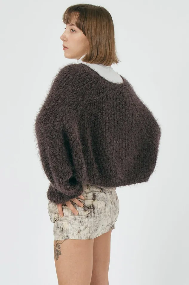 Storets Lisa Fuzzy Bolero Cardi Women Cardigan