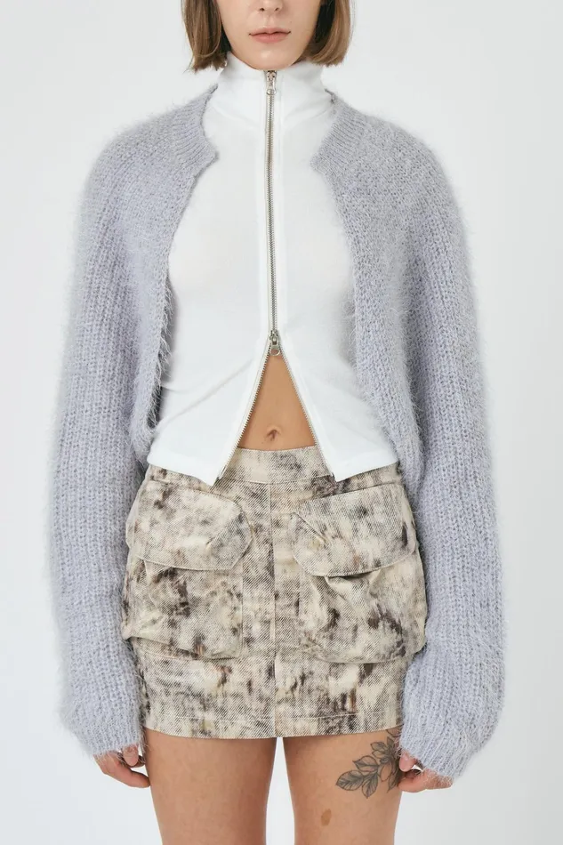 Storets Lisa Fuzzy Bolero Cardi Women Cardigan