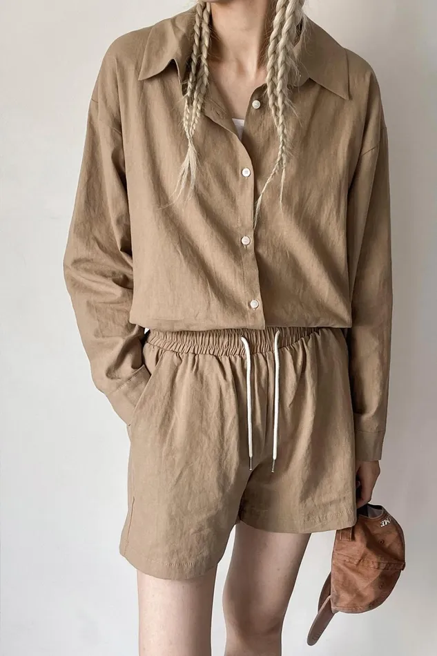 Storets Mia Linen Shorts Women Shorts Storets Mia Linen Shorts Women Shorts