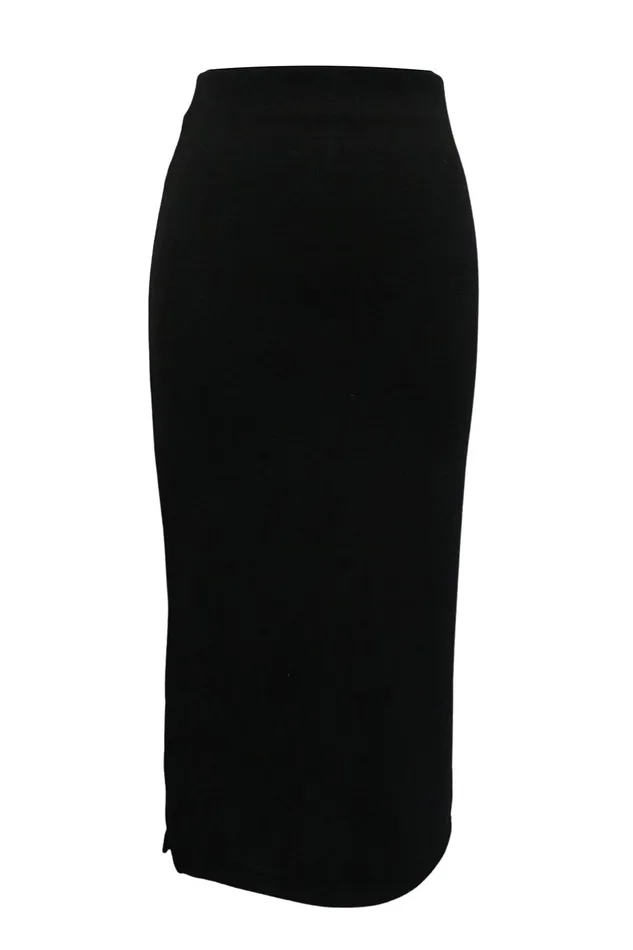 Storets Monet Knitted Midi Skirt Women Skirts