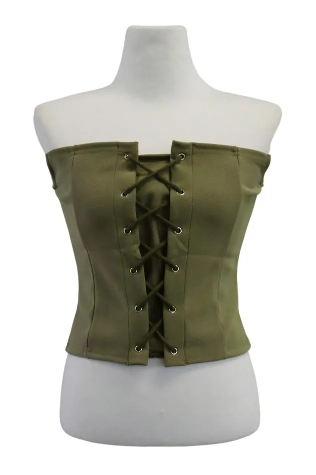 Storets Nadia Laceup Top Women Tops Storets Nadia Laceup Top Women Tops