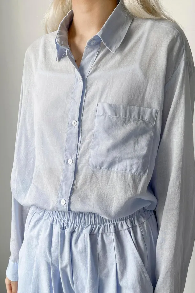 Storets Olivia Oversized Shirt Women Shirts and Blouses