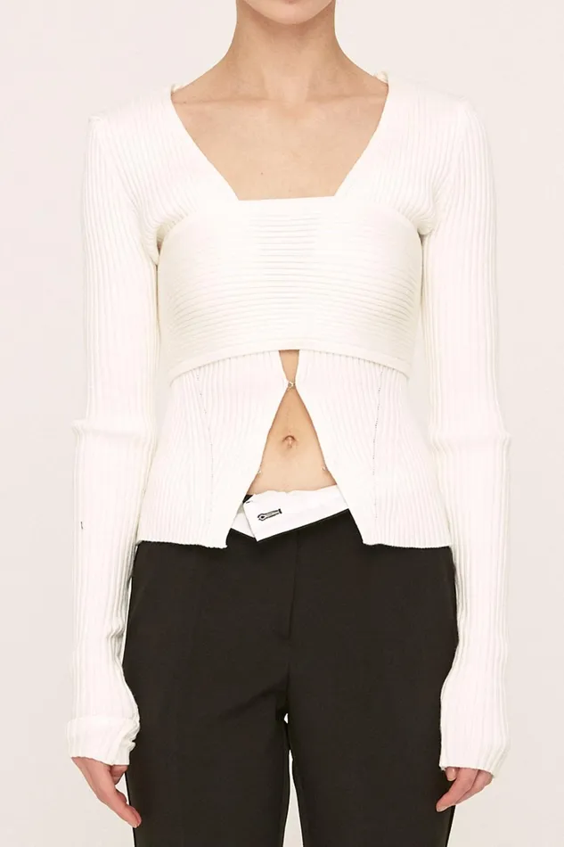 Storets Raleigh Bandeau Top Cardi Set Women Tops Storets Raleigh Bandeau Top Cardi Set Women Tops