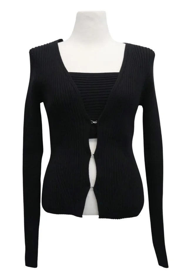 Storets Raleigh Bandeau Top Cardi Set Women Tops Storets Raleigh Bandeau Top Cardi Set Women Tops