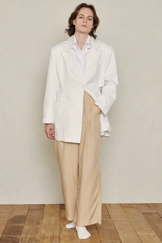 Storets Recycled Poly CutOut Blazer Women Blazer