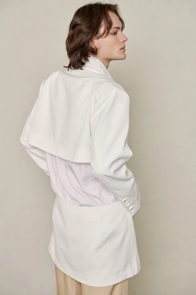 Storets Recycled Poly CutOut Blazer Women Blazer