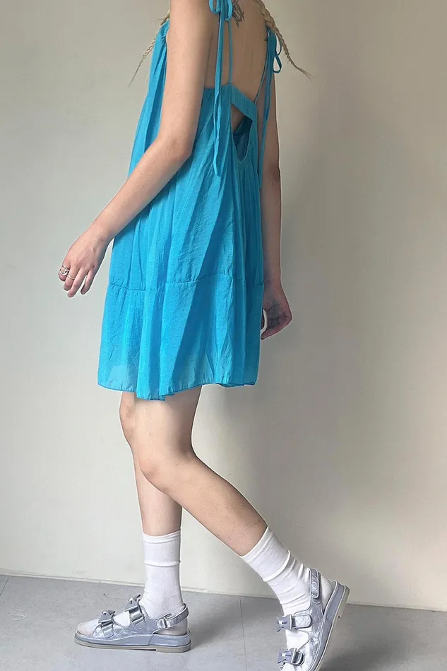 Storets Sally Balloon Hem Dress Women Mini Dresses Storets Sally Balloon Hem Dress Women Mini Dresses