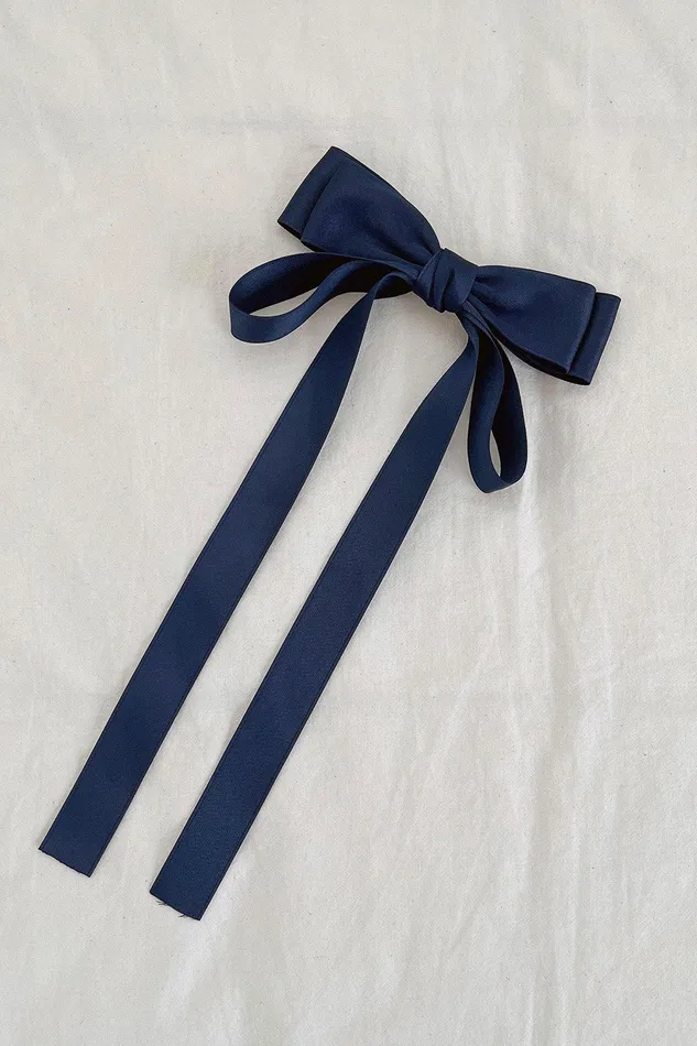 Storets Satin Ribbon Hair Pins Women HairandHats Storets Satin Ribbon Hair Pins Women HairandHats
