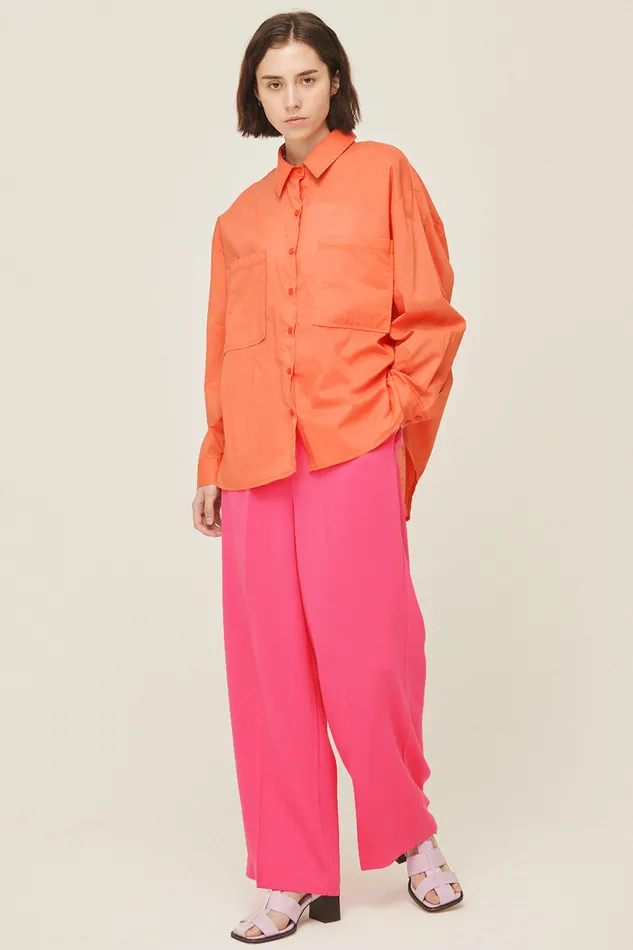 Storets Sophia Relaxed Fit Cotton Shirt Women Shirts and Blouses