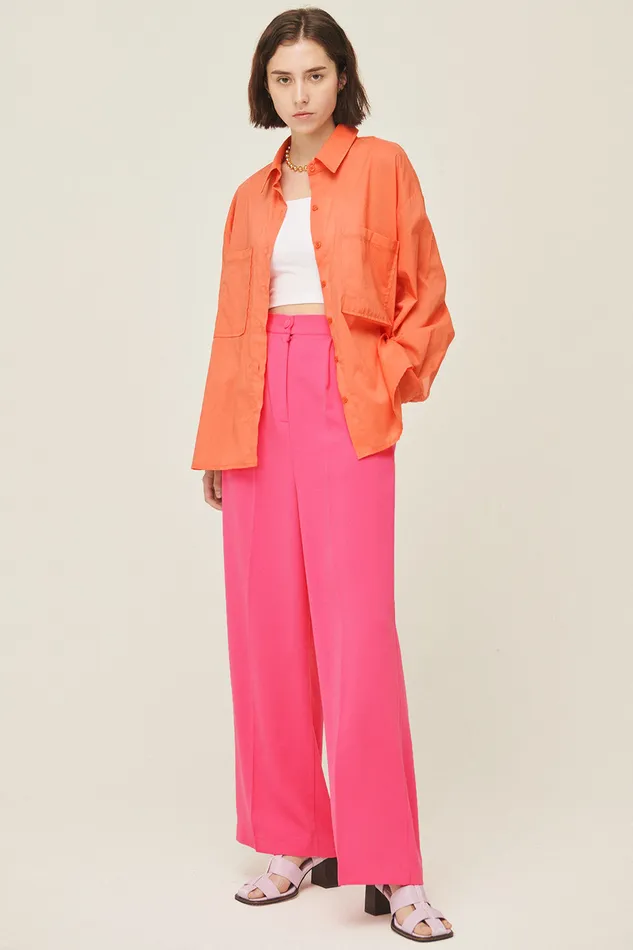 Storets Sophia Relaxed Fit Cotton Shirt Women Shirts and Blouses