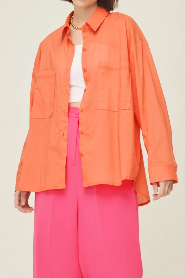Storets Sophia Relaxed Fit Cotton Shirt Women Shirts and Blouses