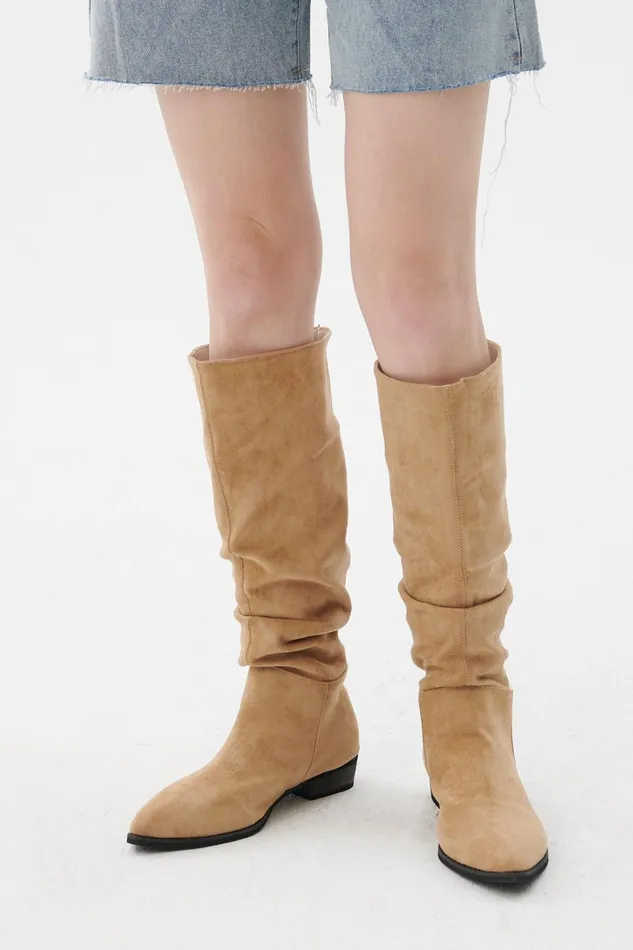 Storets WideLeg Ruched Boots Women Shoes Storets WideLeg Ruched Boots Women Shoes