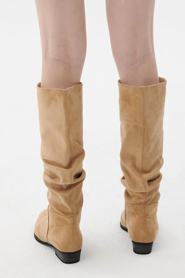 Storets WideLeg Ruched Boots Women Shoes Storets WideLeg Ruched Boots Women Shoes