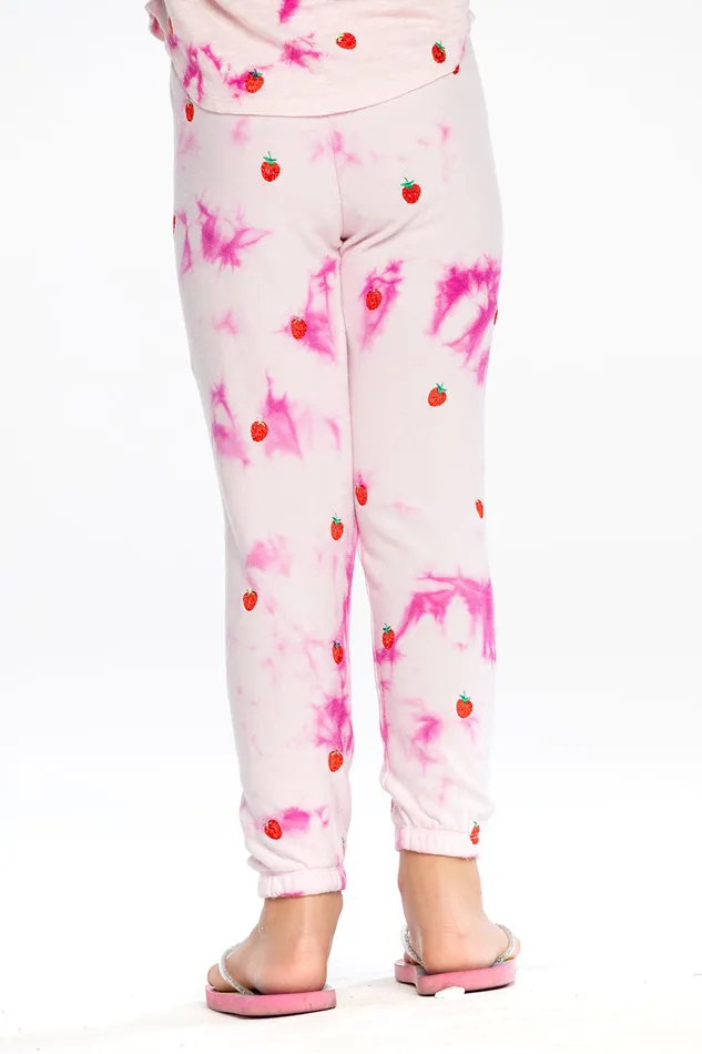 Strawberry Jam Pants Bottoms Chaser Brand Girls Strawberry Jam Pants Bottoms Chaser Brand Girls