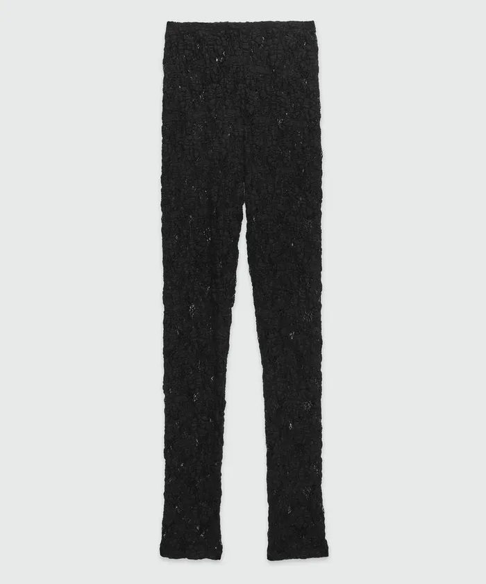 Stretch Lace Leggings Women MSGM Pants And Shorts