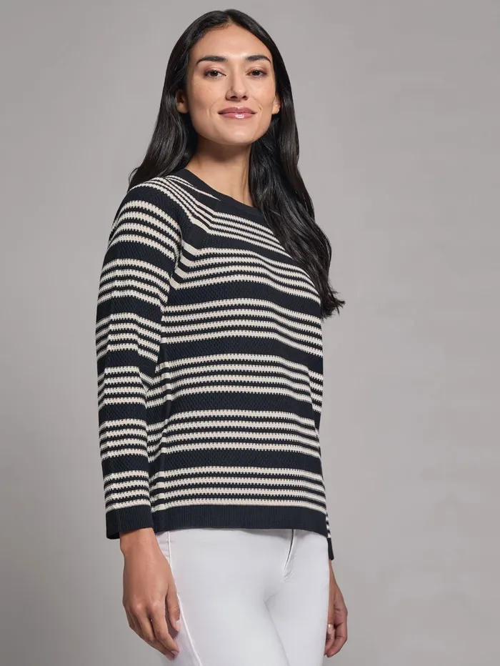 Stripe Crew Neck Raglan Sweater Women Jones New York Sweaters and Cardigans Stripe Crew Neck Raglan Sweater Women Jones New York Sweaters and Cardigans