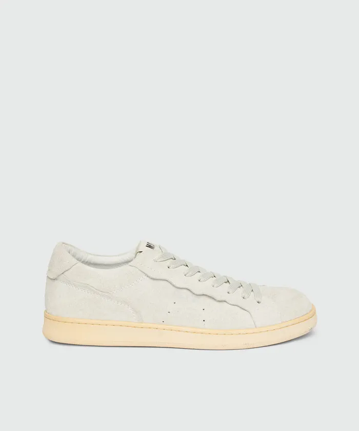 Suede Fantastic Green Sneakers Men MSGM Sneakers